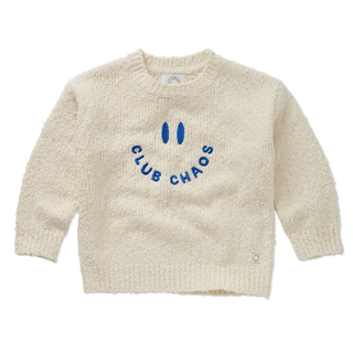 Pullover Club Chaos Weiss von Sproet & Sprout