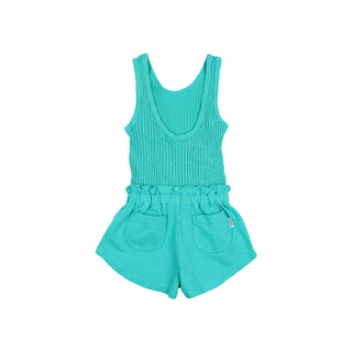 Kurzarm Jumpsuit Mint von Búho