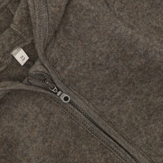 Woolfleece Overall Brown Melange Braun von Huttelihut