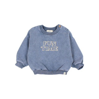 Baby-Pullover Fun Indigo von Búho Barcelona