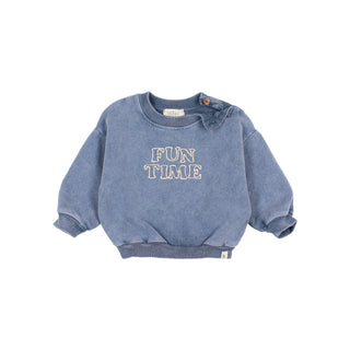 Baby-Pullover Fun Indigo von Búho Barcelona