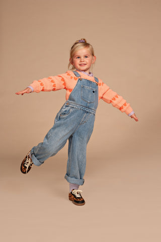 Latzhose Denim Blau von Stains & Stories