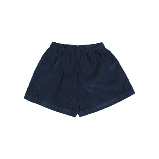 Soft Velour Hosenrock Navy Blau von Búho Barcelona