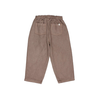 Twill-Hose Taupe von Búho Barcelona