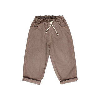 Twill-Hose Taupe von Búho Barcelona
