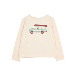 Langarm-Shirt Tahoe Ivory von Búho Barcelona