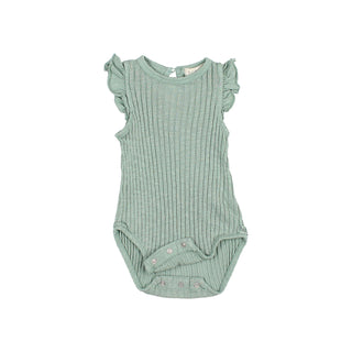 Baby Rib Body Sage Green von Búho