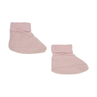 Wollfleece Babyschuhe Rosa von CeLaVi