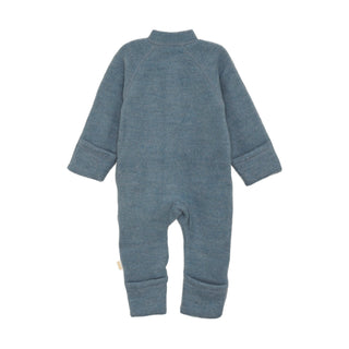 Wollfleece Overall Blau Meliert von CeLaVi