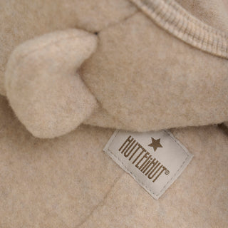 Merino Wollfleece Overall Camel Melange von Huttelihut