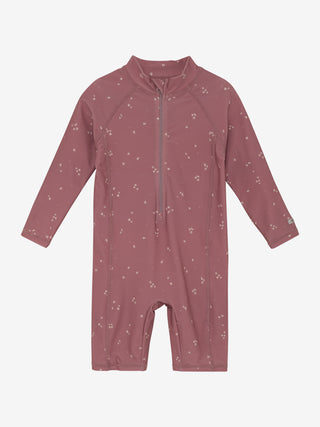 Baby UV Badeanzug Langarm Ash Rose von Huttelihut