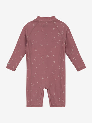 Baby UV Badeanzug Langarm Ash Rose von Huttelihut