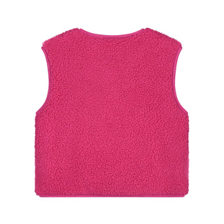 Teddy Gilet Pink von Stains & Stories