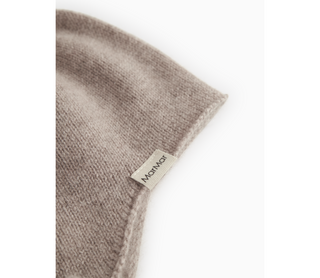 Cashmere Mütze Alpaca Melange Beige von MarMar