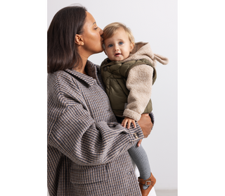 Teddy Jacke Olini Muddy Melange Beige von MarMar Copenhagen