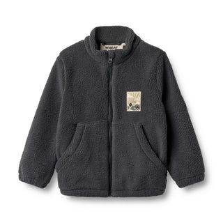 Fleecejacke Helge Black Sea von Wheat