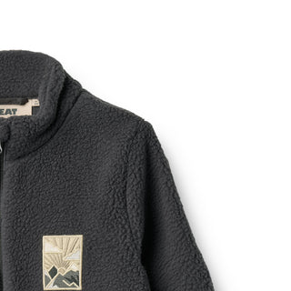 Fleecejacke Helge Black Sea von Wheat