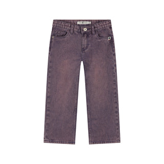 Jeanshose Wide Denim Violett von Stains & Stories
