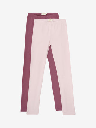 2er Set Leggings Lotus Hellrosa und Altrosa von Creamie