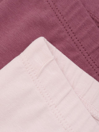 2er Set Leggings Lotus Hellrosa und Altrosa von Creamie