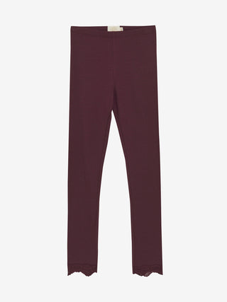 Modal Leggings Vineyard Wine Weinrot von Creamie