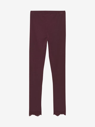 Modal Leggings Vineyard Wine Weinrot von Creamie