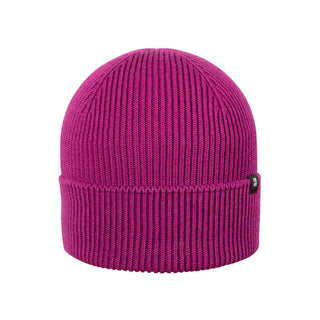 Merinowolle-Seide Strickmütze Purple Violett von Pure Pure