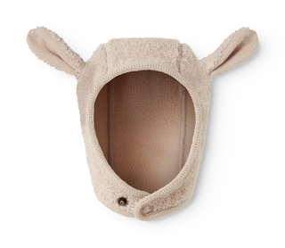 Teddy Mütze Aki Muddy Melange Beige von MarMar Copenhagen
