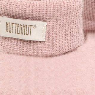 Merino Wollfleece Schuhe Woodrose Rosa von Huttelihut