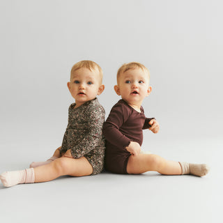 Modal Rib-Langarm-Body Lotta Fudge von Wheat