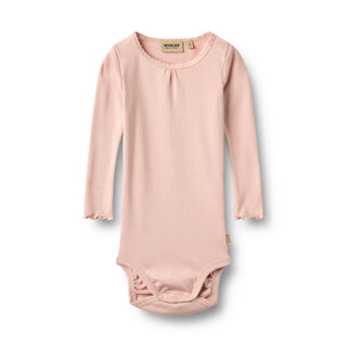 Modal Rib-Body Lotta Dim Rose von Wheat