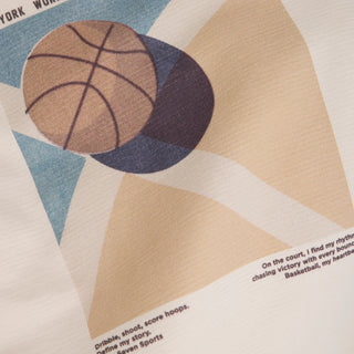 T-Shirt Sandshell mit Basketballprint von Daily7Kids