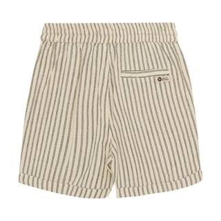 Shorts weiss-schwarz gestreift von Daily7Kids