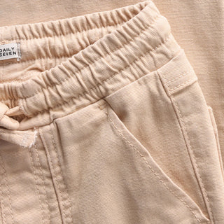 Twill Hose Latte Sand von Daily7Kids