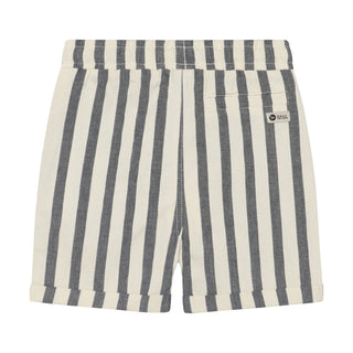 Shorts schwarz-weiss gestreift von Daily7Kids
