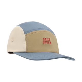Cap Beige-Blau mit Logo von Daily7Kids