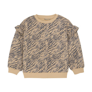 Sweater Animal Print Schwarz-Beige von Daily7Kids