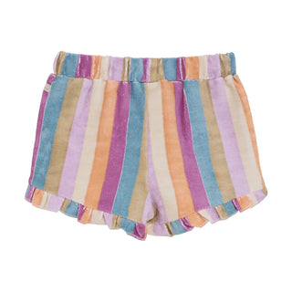 Terry Shorts Bunt gestreift von Daily7Kids