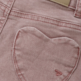JEANS ROSA MIT HERZGESÄSSTASCHEN VON DAILY7KIDS