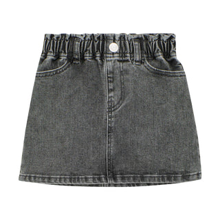 Jeans-Jupe Denim Schwarz von Daily7Kids