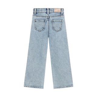 JEANS HELLBLAU MIT HERZDEKO VON DAILY7KIDS