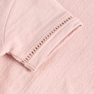 Baumwolle T-Shirt Rosa mit Aufschrift von Daily7Kids