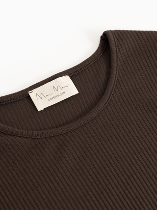Modal Shirt Tamra Dark Roast Braun für Erwachsene von MarMar