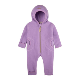 Merino Wollfleece Baby Overall Lilac von Pure Pure