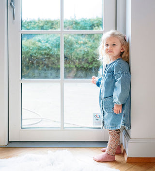 Jeanskleid Karline Blau mit Stickerei von Hust and Claire