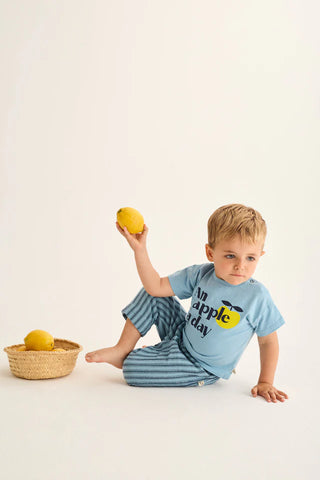 Baby T-Shirt Bob Blue von Cozmo