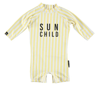 Baby UV Badeanzug Langarm Sun Child Yellow von Beach & Bandits