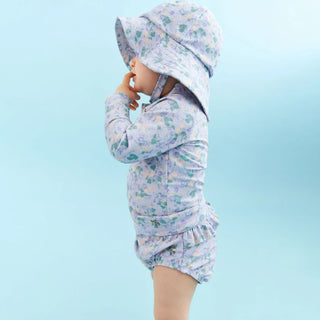 UV Badeshhorts Cilia Purple Light Petunias Wheat