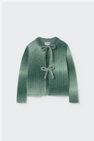 Strick Cardigan Catania Grün von Cozmo