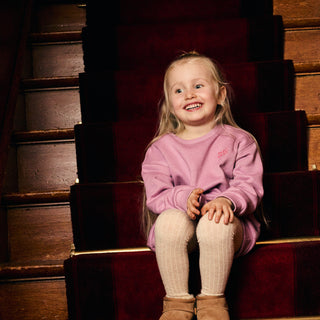 Pullover-Kleid Valerian mit Rückenprint von Daily7Kids